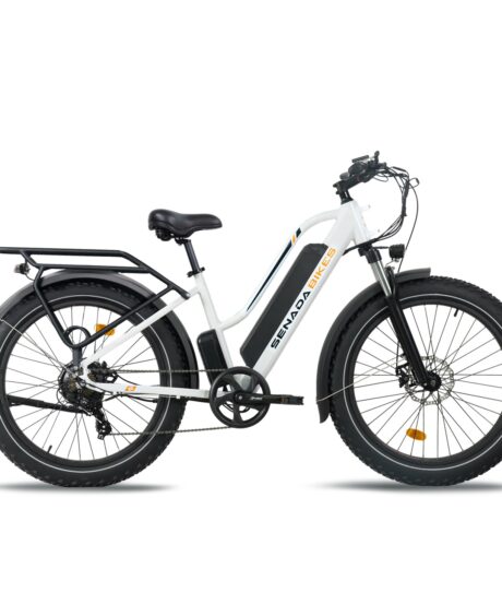 Senada HERALD 1000W 48V 21AH 26" Step Thru All Terrain Fat Tire Electric Bike | UL Certified