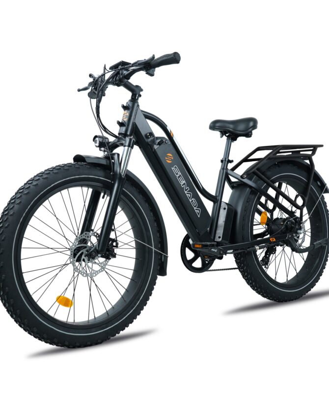 Senada HERALD 1000W 48V 21AH 26" Step Thru All Terrain Fat Tire Electric Bike | UL Certified