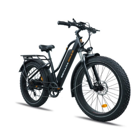 Senada HERALD 1000W 48V 21AH 26" Step Thru All Terrain Fat Tire Electric Bike | UL Certified