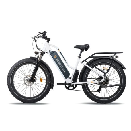 Senada HERALD 1000W 48V 21AH 26" Step Thru All Terrain Fat Tire Electric Bike | UL Certified