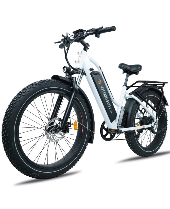 Senada HERALD 1000W 48V 21AH 26" Step Thru All Terrain Fat Tire Electric Bike | UL Certified