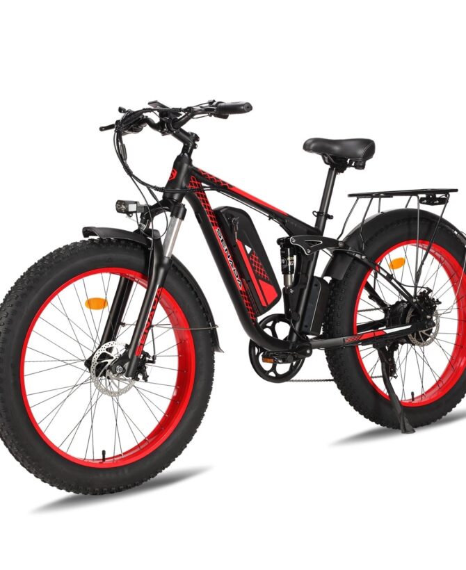 Senada VIPER 1000W 48V Fat Tire Electric Mountain Bike | Upgraded