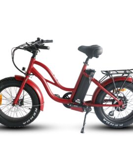 Coastal Cruiser 52V/750W Step Thru Mini Beach Cruiser Electric Bike