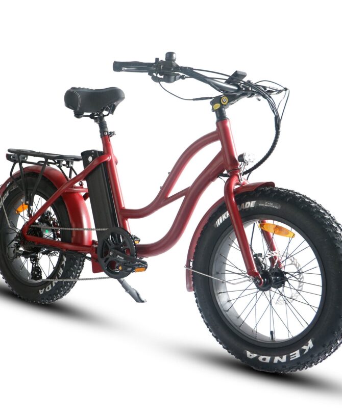 Coastal Cruiser 52V/750W Step Thru Mini Beach Cruiser Electric Bike