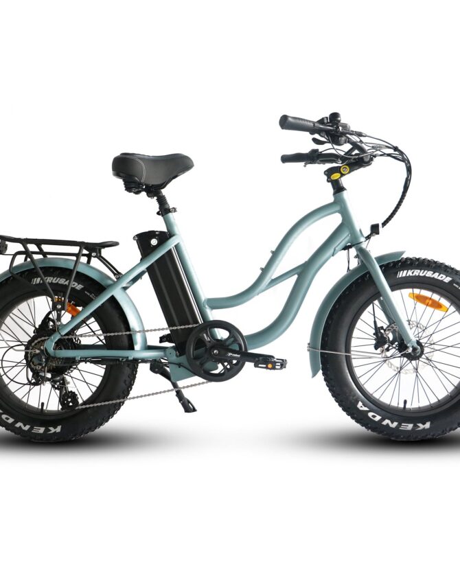 Coastal Cruiser 52V/750W Step Thru Mini Beach Cruiser Electric Bike