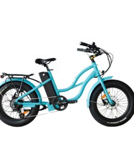 Coastal Cruiser 52V/750W Step Thru Mini Beach Cruiser Electric Bike