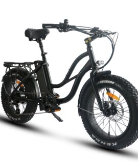 Coastal Cruiser 52V/750W Step Thru Mini Beach Cruiser Electric Bike