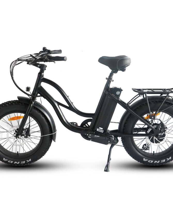 Coastal Cruiser 52V/750W Step Thru Mini Beach Cruiser Electric Bike