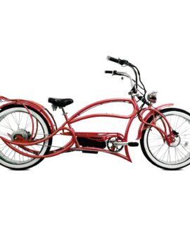 Tracer Beyond Pro 26" 48V/17.5Ah 800W Classic Stretch Chopper Cruiser Electric Bike