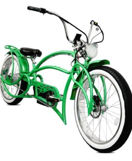 Tracer Beyond Pro 26" 48V/17.5Ah 800W Classic Stretch Chopper Cruiser Electric Bike