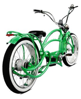 Tracer Beyond Pro 26" 48V/17.5Ah 800W Classic Stretch Chopper Cruiser Electric Bike