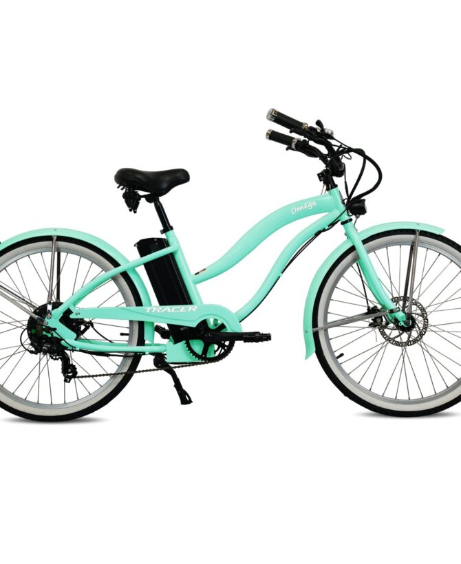 Tracer OMEGA 26" 48V/14Ah 2 500W 7 Speed Electric Beach Cruiser Bike for Women