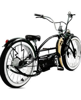 Tracer Signature Pro 26'' 48V/17.5Ah 800W Electric Chopper Cruiser Bike w/ USB & Cigarette Lighter