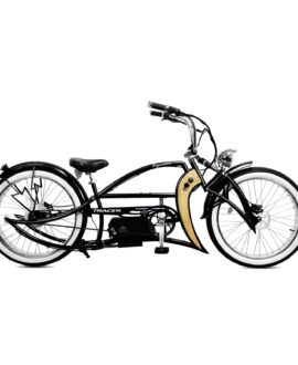 Tracer Signature Pro 26'' 48V/17.5Ah 800W Electric Chopper Cruiser Bike w/ USB & Cigarette Lighter