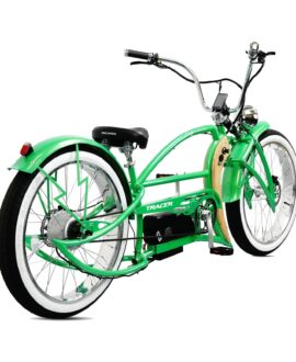 Tracer Signature Pro 26'' 48V/17.5Ah 800W Electric Chopper Cruiser Bike w/ USB & Cigarette Lighter