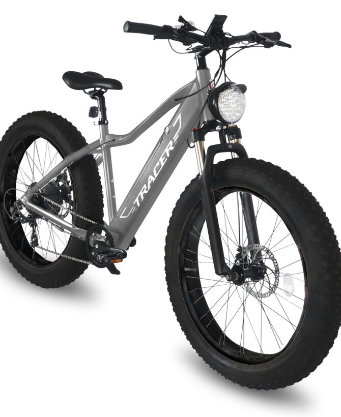 Tracer Tacoma 26" 48V/12.8Ah 800W Electric Fat Tire Bike w/ Dual Suspensions