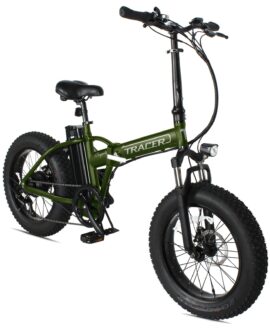 Tracer Coyote 20'' 48V 13Ah 500W Fat Tire Foldable Electric Bike