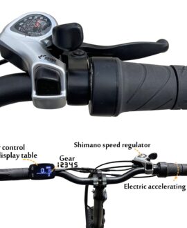 Tracer Coyote 20'' 48V 13Ah 500W Fat Tire Foldable Electric Bike
