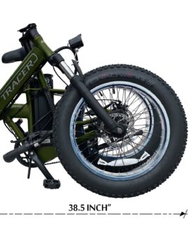 Tracer Coyote 20'' 48V 13Ah 500W Fat Tire Foldable Electric Bike