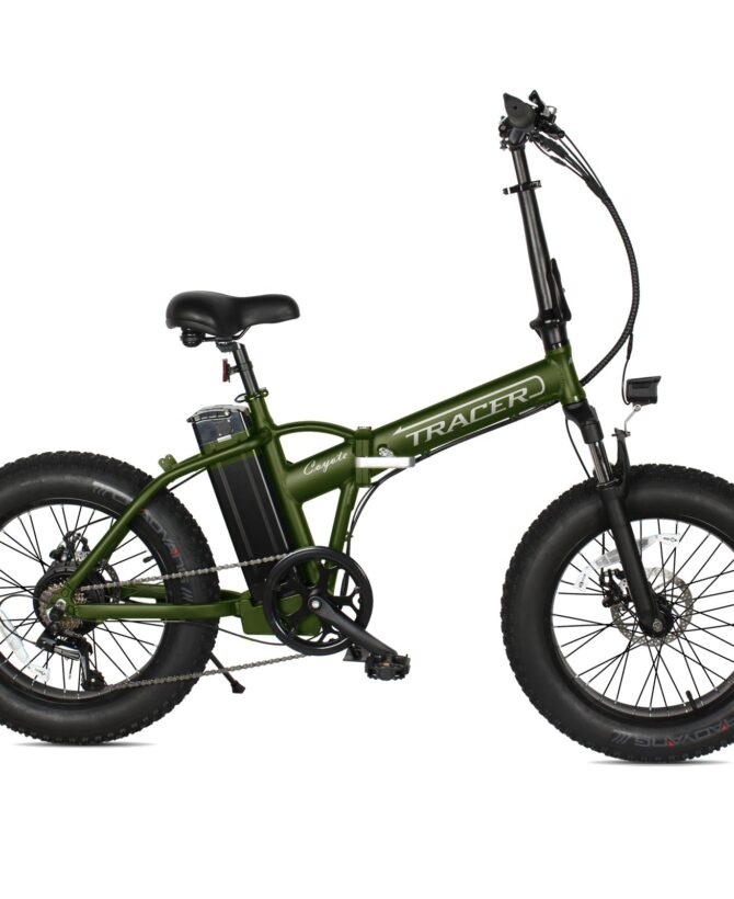 Tracer Coyote 20'' 48V 13Ah 500W Fat Tire Foldable Electric Bike