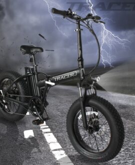 Tracer Coyote 20'' 48V 13Ah 500W Fat Tire Foldable Electric Bike
