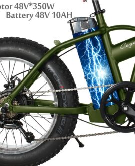 Tracer Coyote 20'' 48V 13Ah 500W Fat Tire Foldable Electric Bike