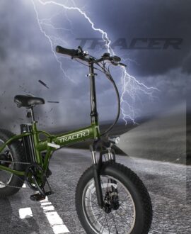 Tracer Coyote 20'' 48V 13Ah 500W Fat Tire Foldable Electric Bike