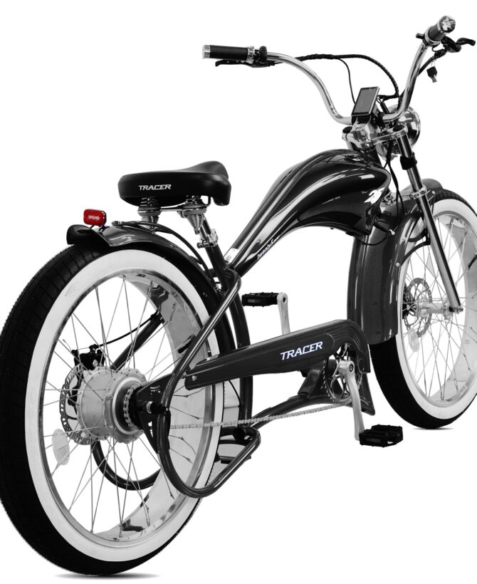 Tracer Twenty5 GT 26" 48V/17.5Ah 500W Chopper Cruiser E-Bikes