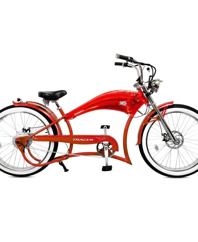 Tracer Twenty5 GT 26" 48V/17.5Ah 500W Chopper Cruiser E-Bikes