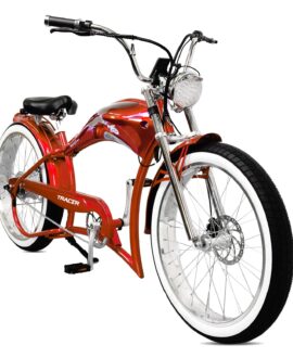 Tracer Twenty5 GT 26" 48V/17.5Ah 500W Chopper Cruiser E-Bikes