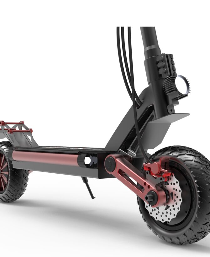 Urban Drift Gobi S Up to 37 Mile Range 37 MPH 10" Tires Off Road Long Range Electric Scooter Black New