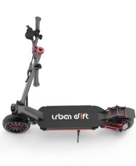 Urban Drift Gobi S Up to 37 Mile Range 37 MPH 10" Tires Off Road Long Range Electric Scooter Black New