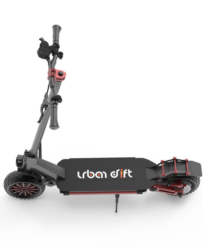 Urban Drift Gobi S Up to 37 Mile Range 37 MPH 10" Tires Off Road Long Range Electric Scooter Black New